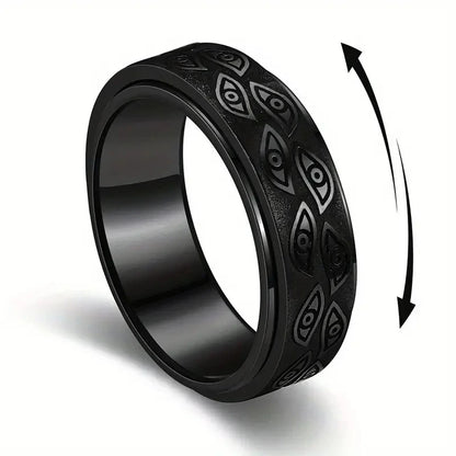 Anti Stress Stainless Steel Spinner Rings